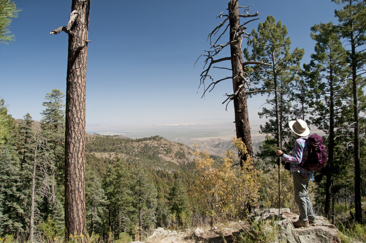 View from Bootlegger Saddle