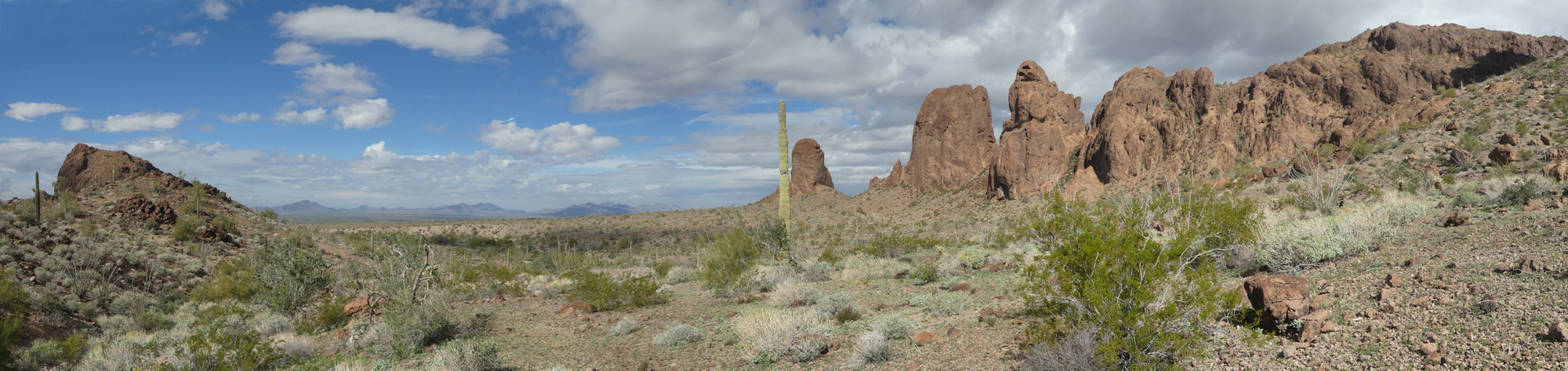 Kofa Queen Canyon Panorama