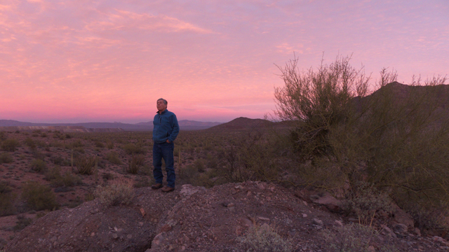 sunset at Locomotive Rock