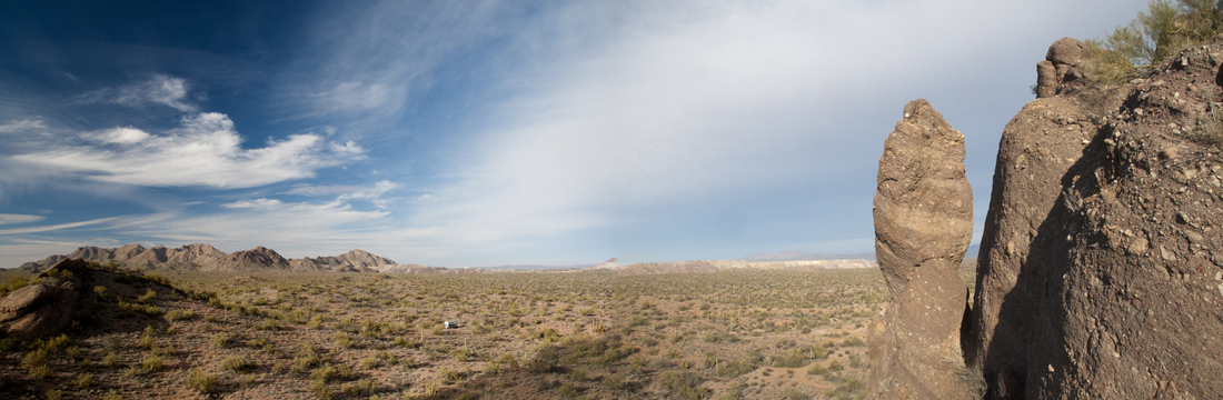 Locomotive Rock Panorama