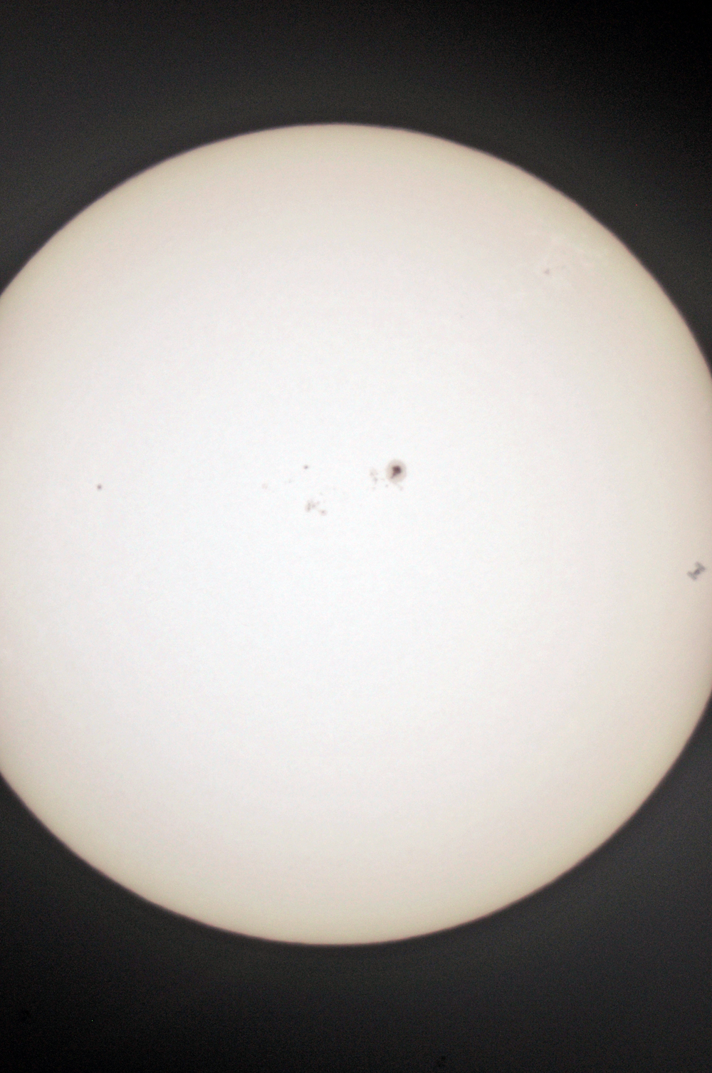 First ISS image