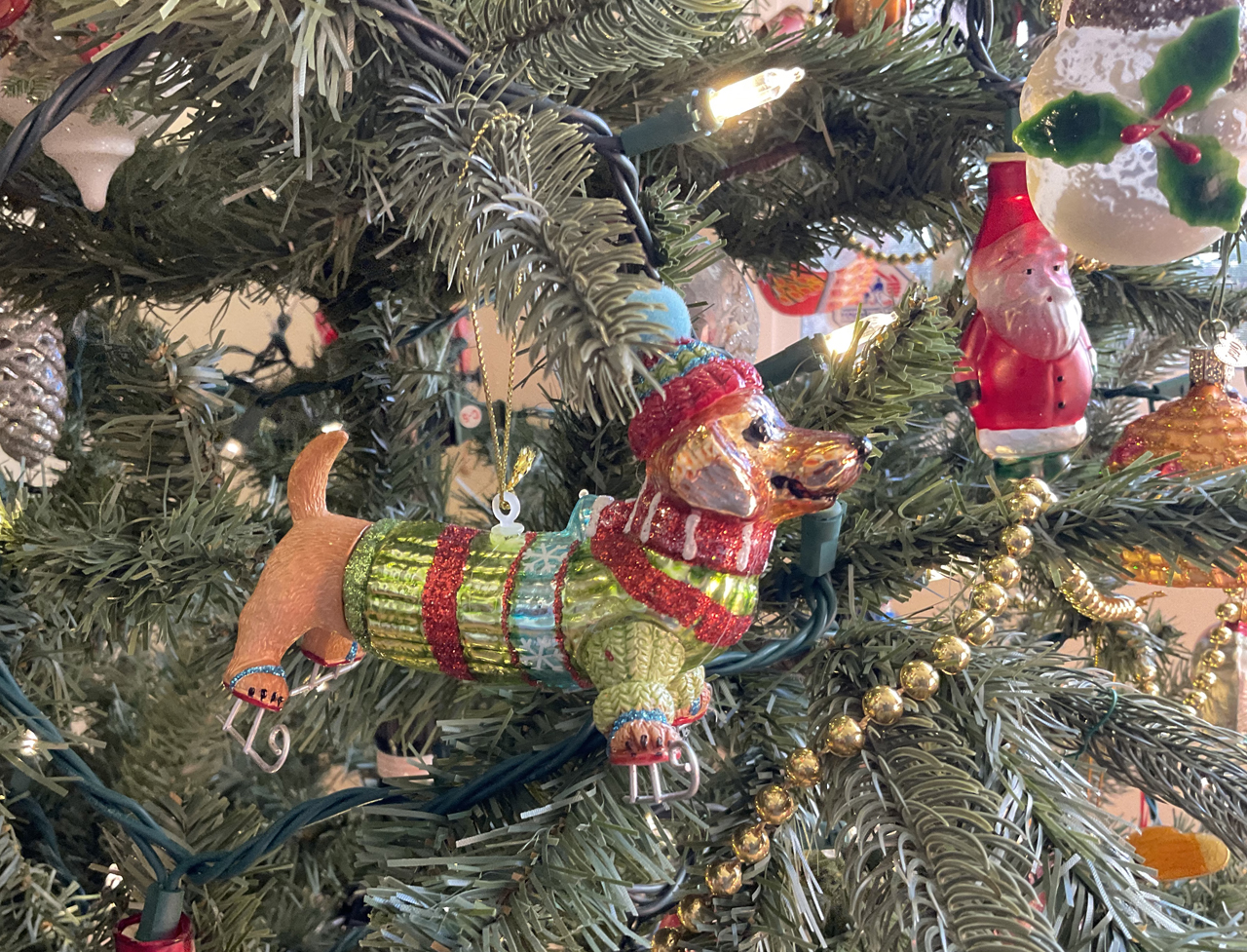 dog ornament