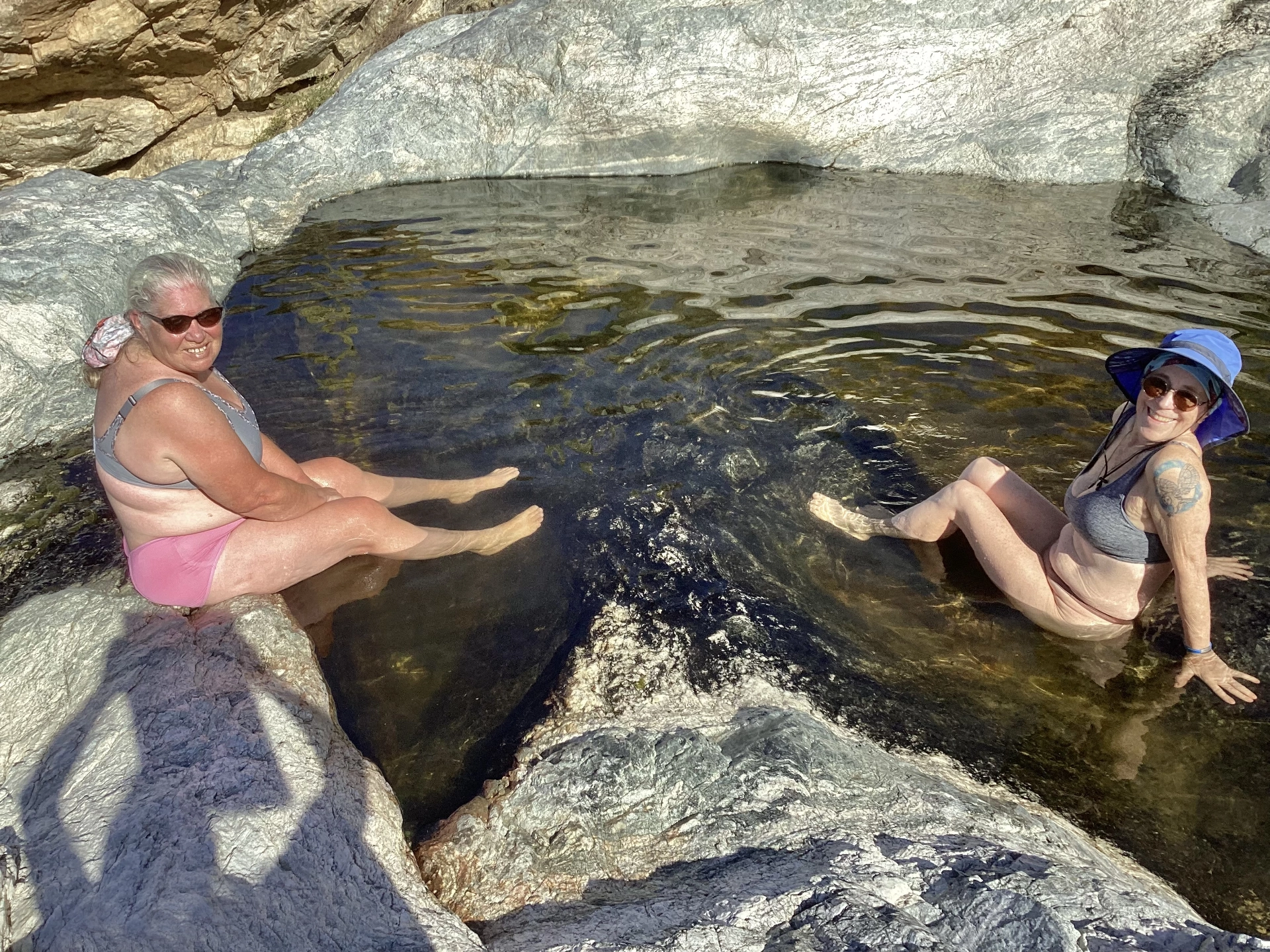 bathing beauties at Wild Horse Tank